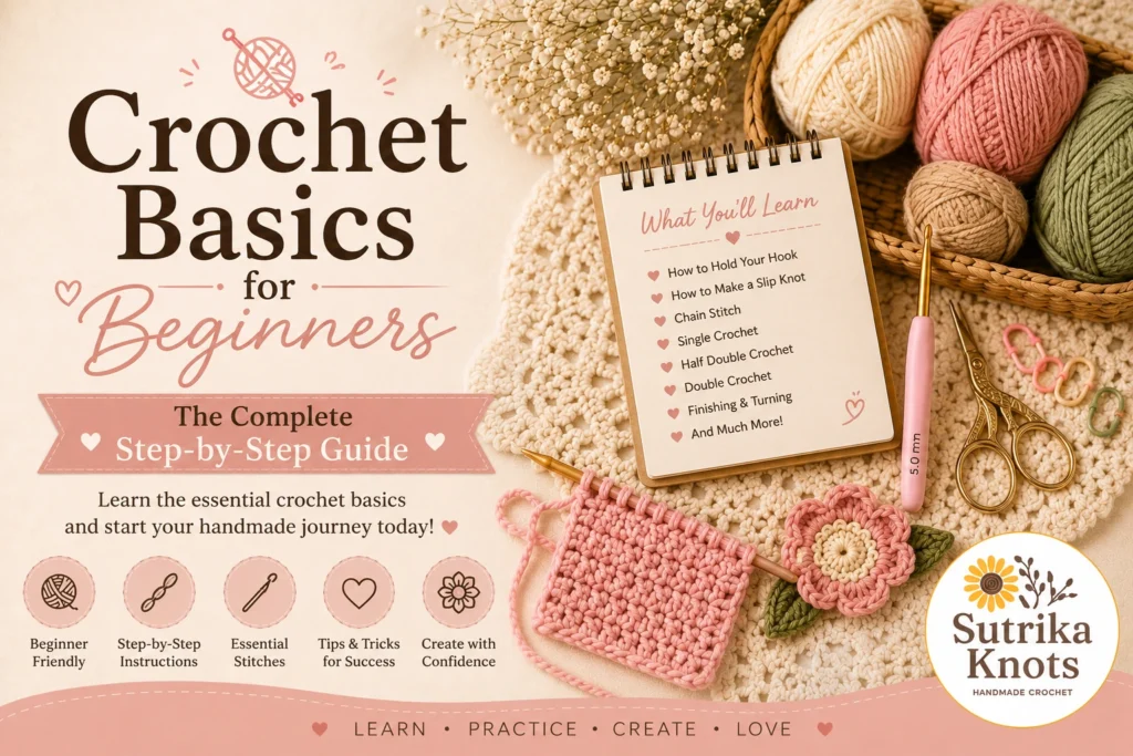 Crochet Basics for Beginners The Complete Step-by-Step Guide