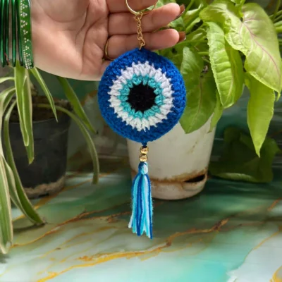 Handmade Nazarbattu Keychain