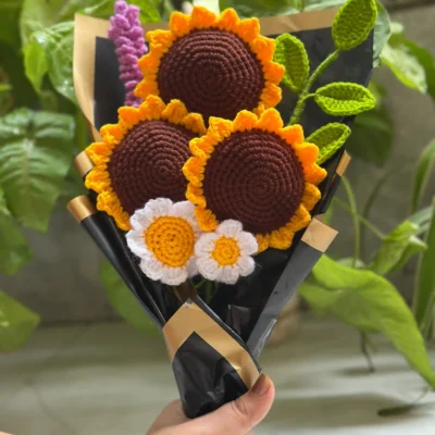 Crochet Bouquets